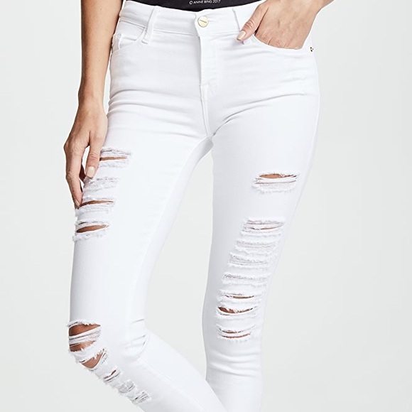 Frame “Le Skinny de Jeane” cropped jeans - Picture 1 of 7